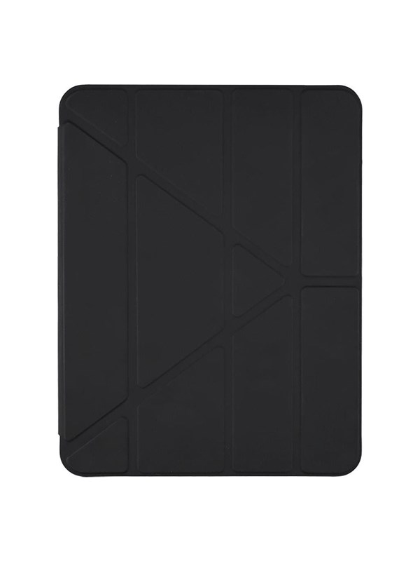 Pomologic Origami Case Ipad Air 13" (m2), Ipad Air 13" (m3), Ipad Air 13" (m4) Läpinäkyvä, Musta