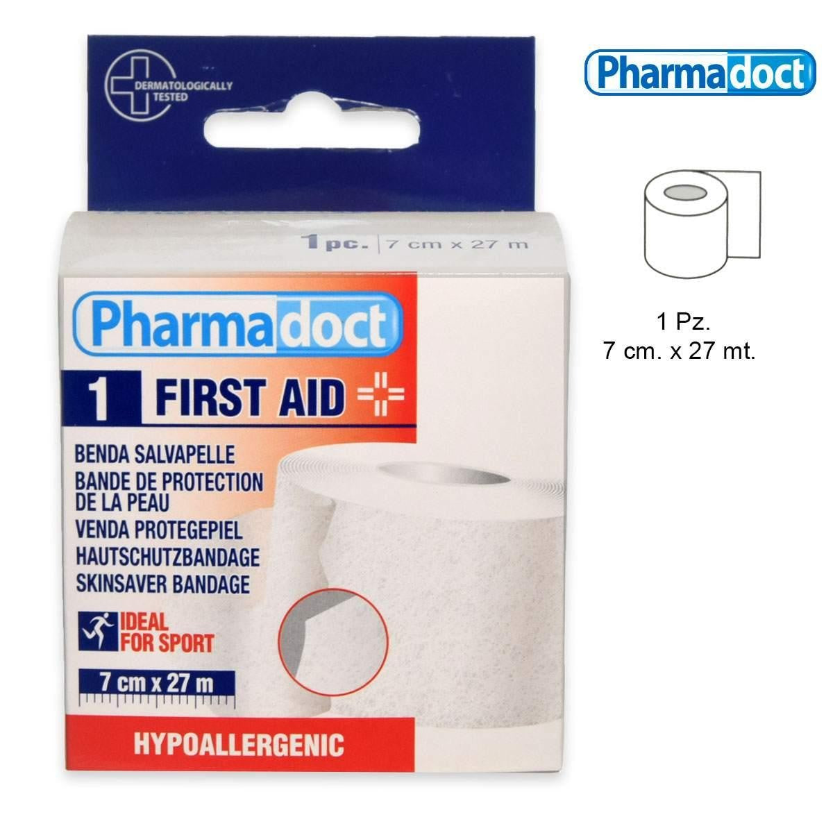 Pharmadoct Ensiapu Ihoystävän Side 27 M X 7 Cm