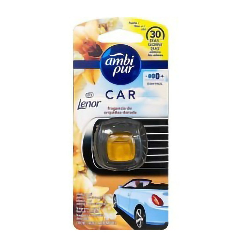 Ambi Pur Auton ilmanraikastin Hajunpoistaja Ambipur Car Kulta Kukat 2Ml