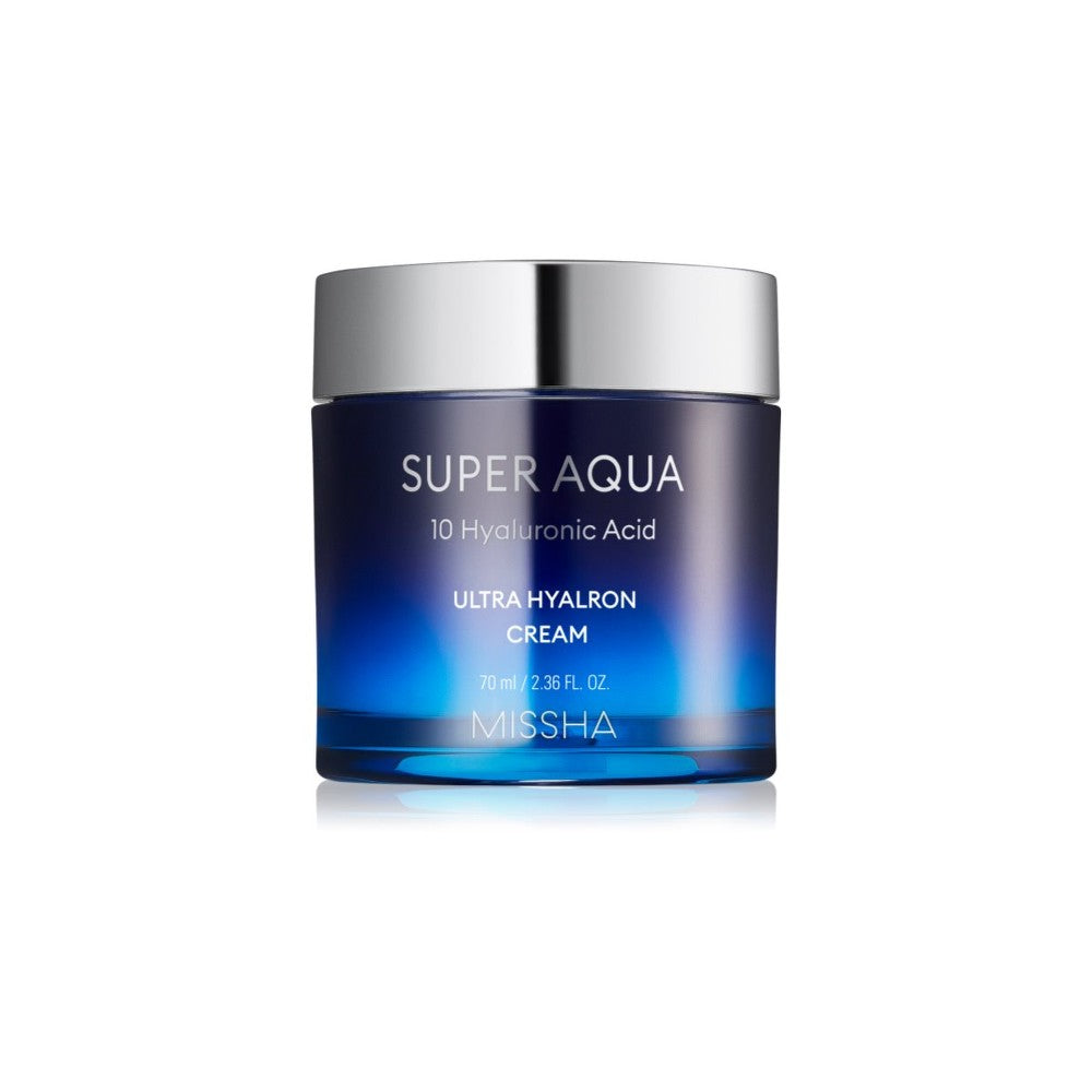Missha Super Aqua 10 Hyaluronihappo kosteuttava kasvovoide 70 ml