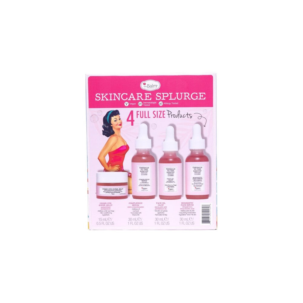 theBalm To The Rescue® Skincare Collection -lahjasetti täydelliselle iholle