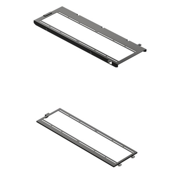 Havn HS 420 Fan Brackets for 360mm Radiator - Black
