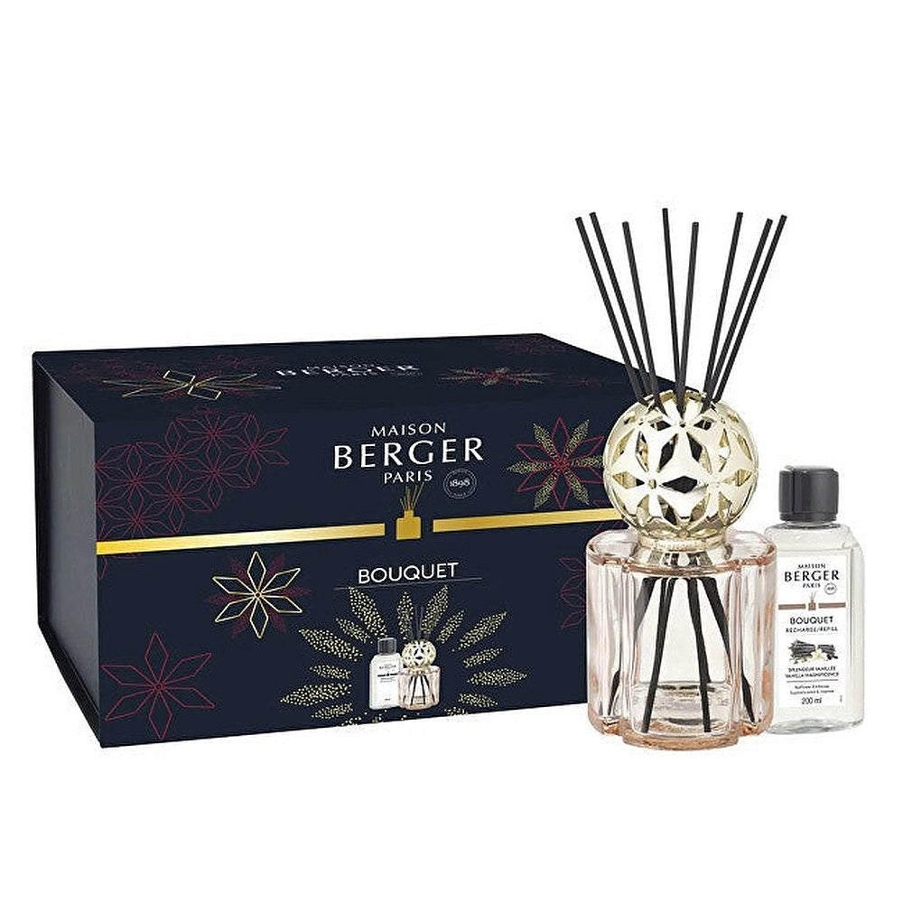 Maison berger paris Pomelis-hajustediiffuuserin lahjasetti + täyttö Magnificent Vanilla 200 ml