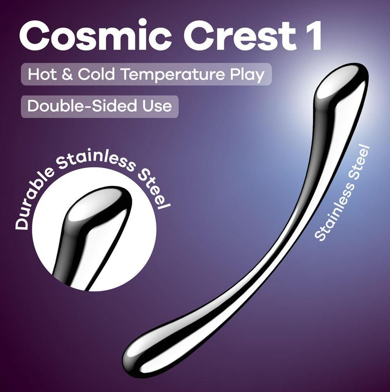 Satisfyer Cosmic Crest 1 Teräsdildo