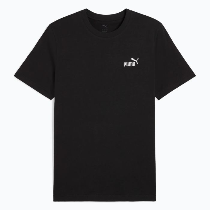 PUMA ESS Small No. 1 Logo SS Tee K. M Musta Miehet