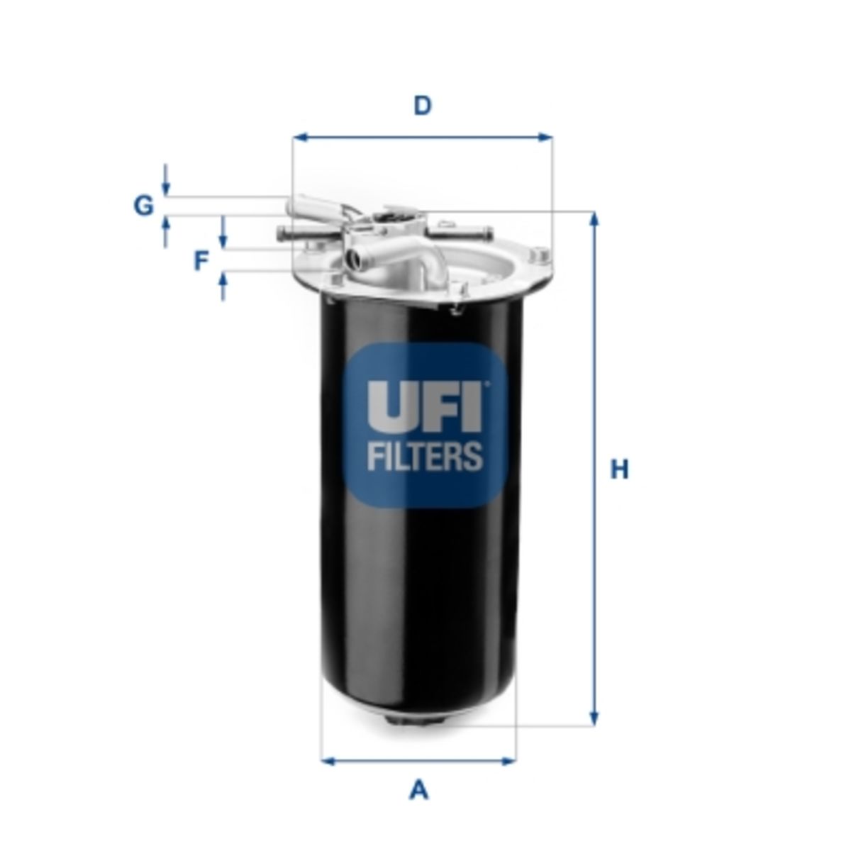 Polttoainesuodatin UFI 55.411.01