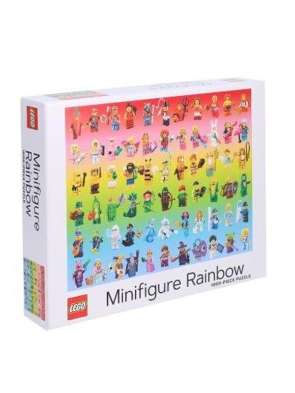 Euromic LEGO® Minifigure Rainbow 1000-palainen palapeli