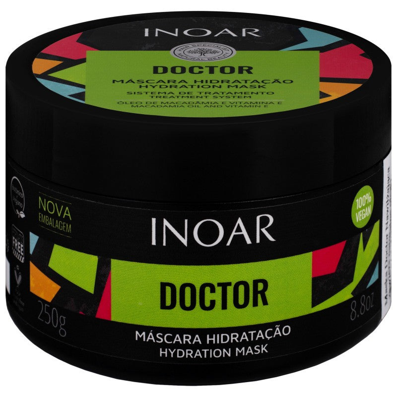Inoar Doctor Maschera Idratante Capelli 250g — Maschera capelli
