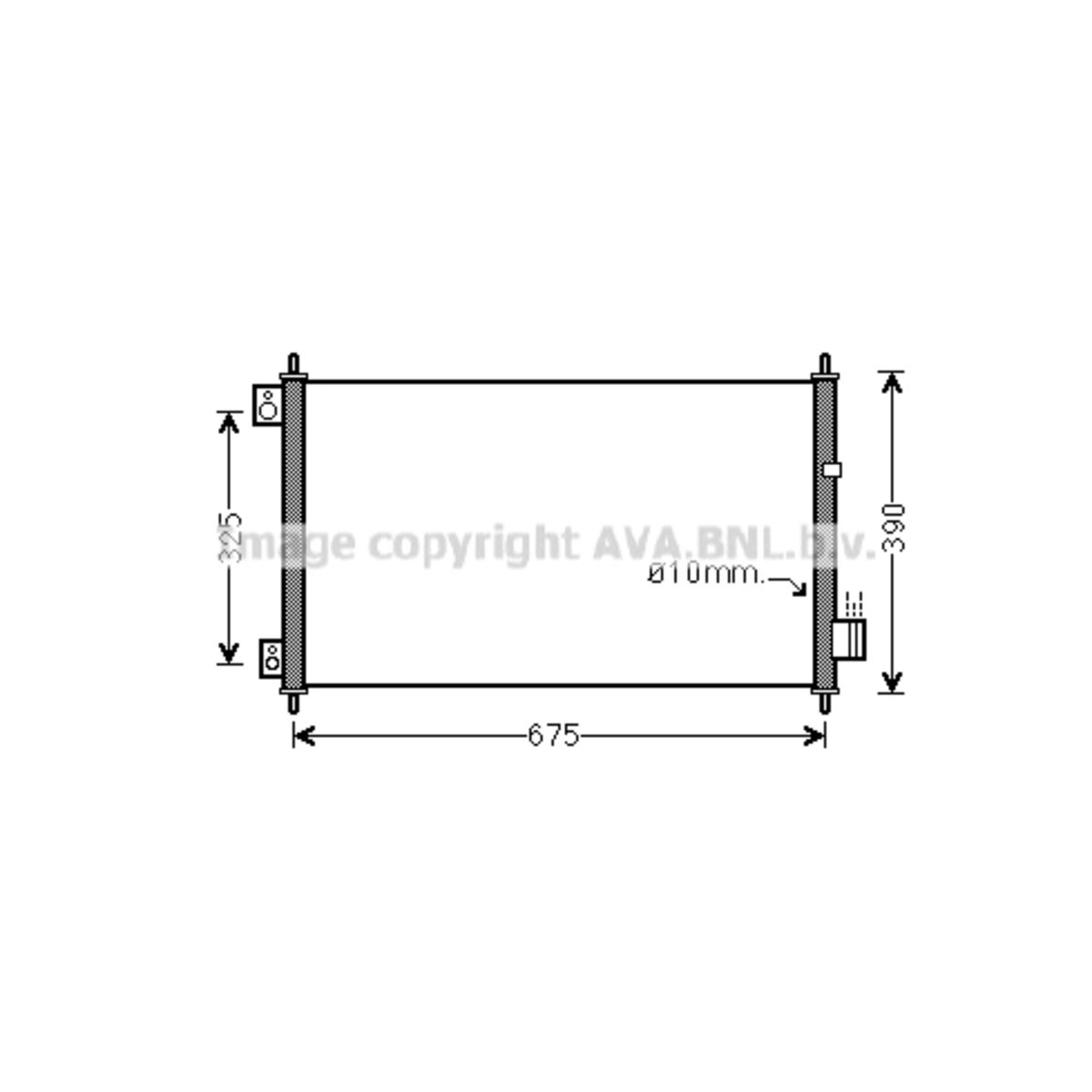 Lauhdutin, ilmastointilaite AVA COOLING SYSTEMS HD5229