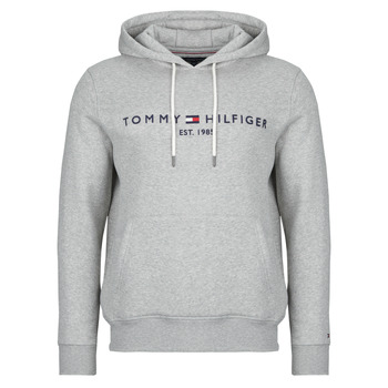TOMMY HILFIGER Collegepaita laivastonsininen / meleerattu harmaa / punainen / valkoinen