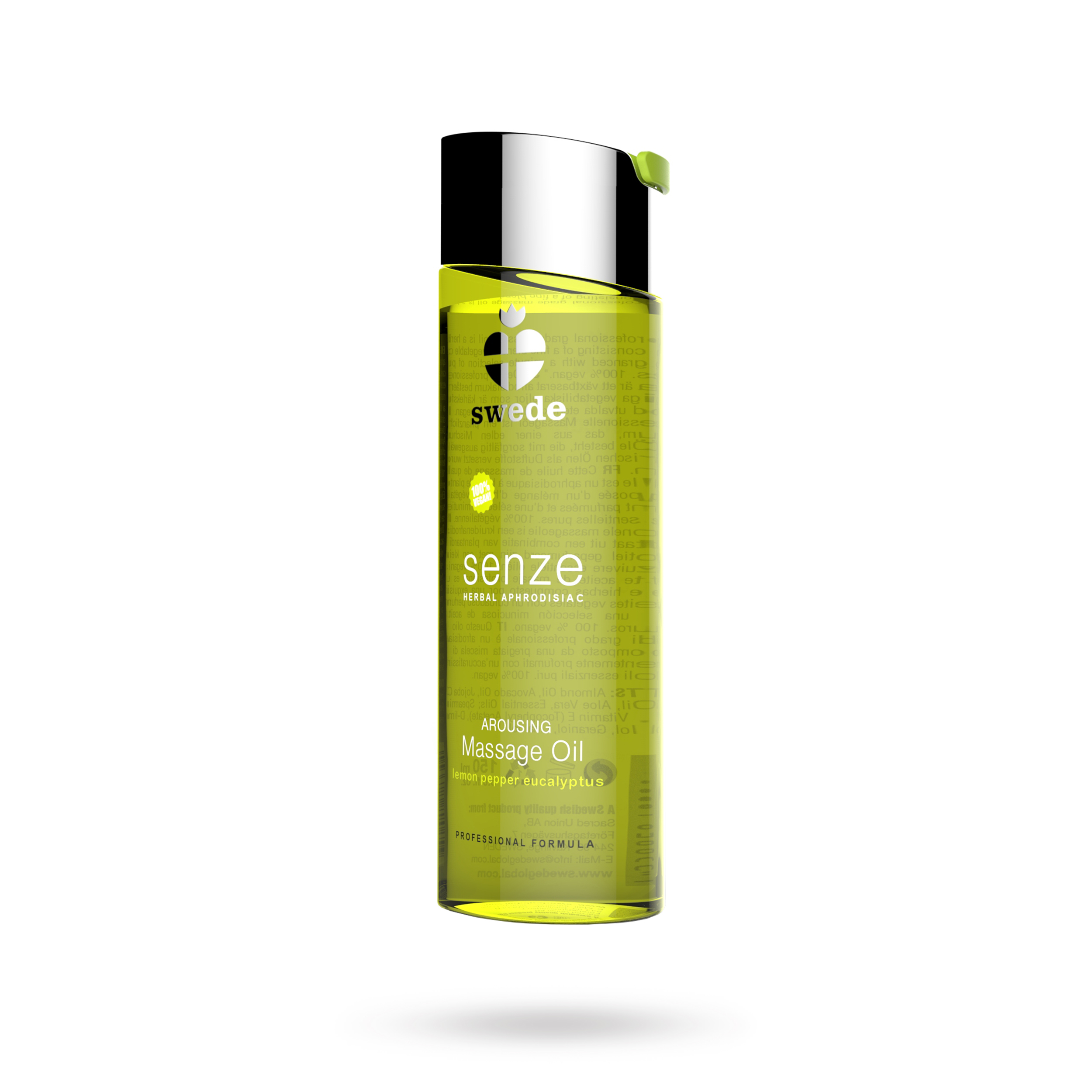 Massage Oil Lemon Pepper Eucalyptus 150ml Hierontaöljy
