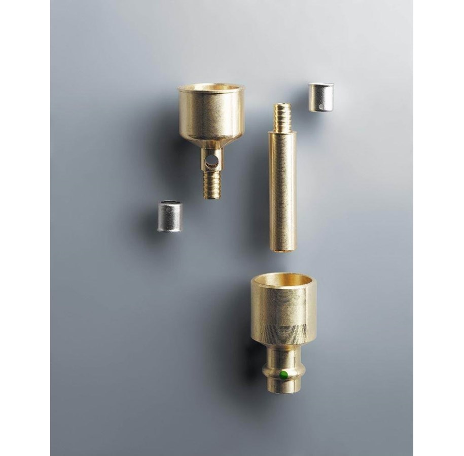 Smartloop tilslutningssæt 28/35 x 12 mm rødgodit