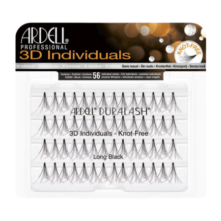 Ardell Duralash 3D Individuals pitkät mustat väärät ripset