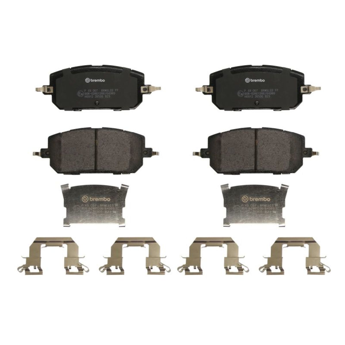 Jarrupalat, levyjarru BREMBO P 49 067