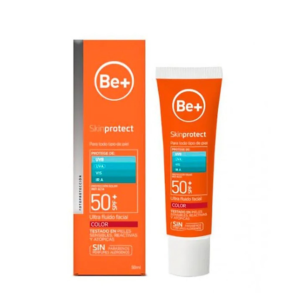 Be+ Värillinen Skin Protect Face Spf50+ 50ml