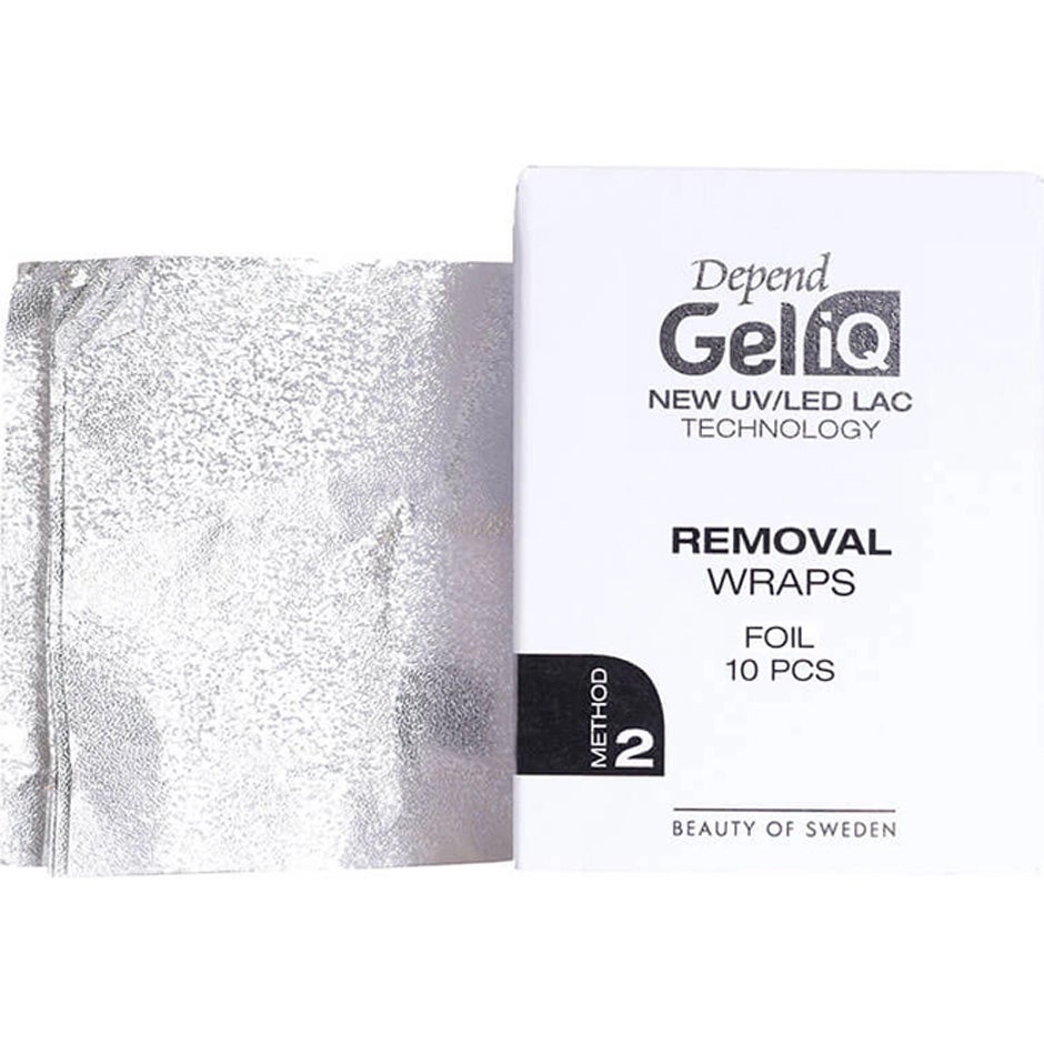 Depend Gel iQ Removal Wraps Folie 10pcs