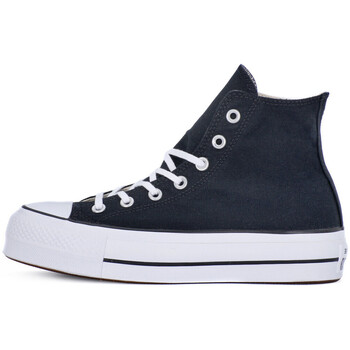 CONVERSE Korkeavartiset tennarit 'CHUCK TAYLOR ALL STAR' musta / valkoinen