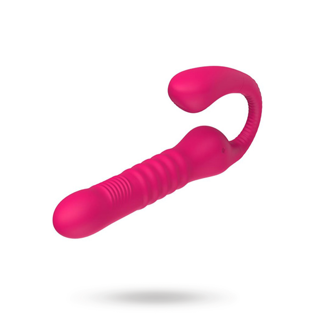 Strapless Strap-On Thrusting & Waving Pulse Dildo G-piste vibraattori