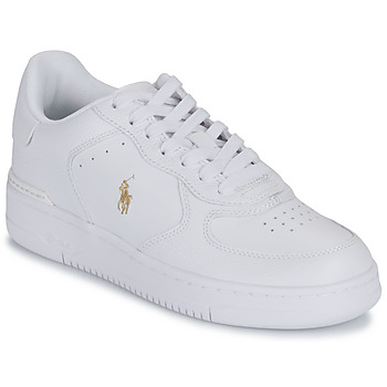 Polo Ralph Lauren Matalavartiset tennarit kulta / valkoinen