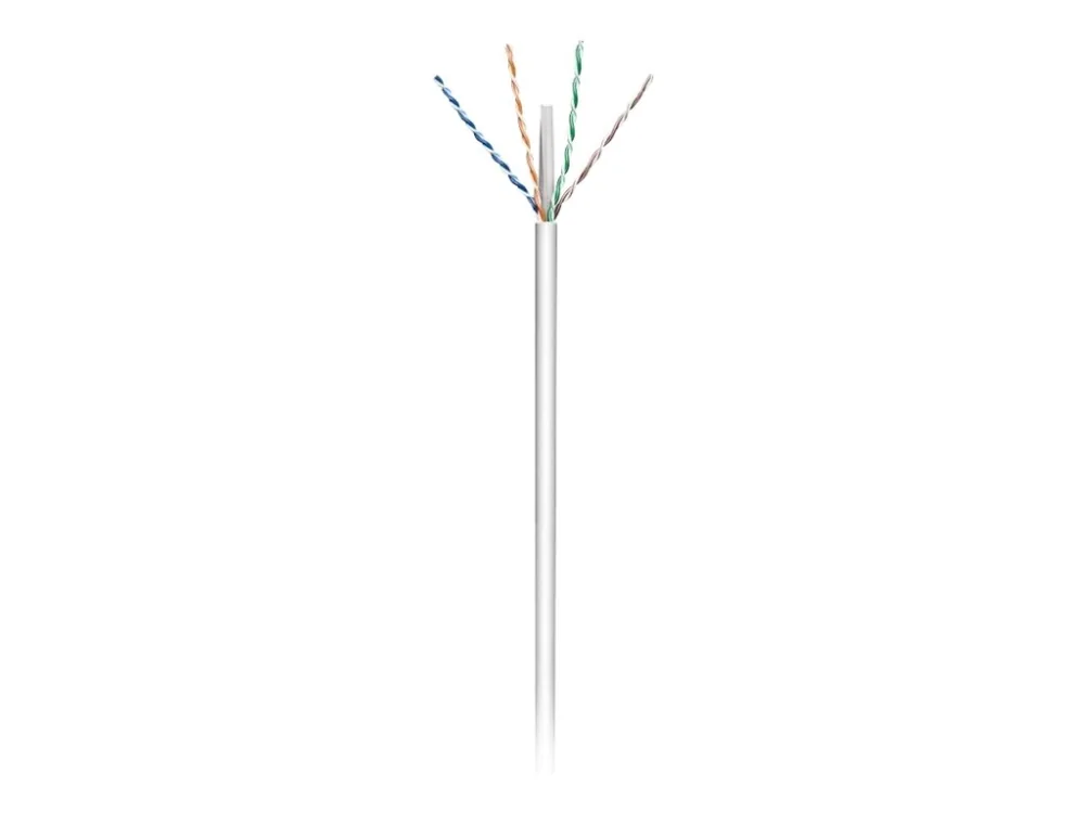 MicroConnect Cat6 UTP 305m -verkkokaapeli, harmaa