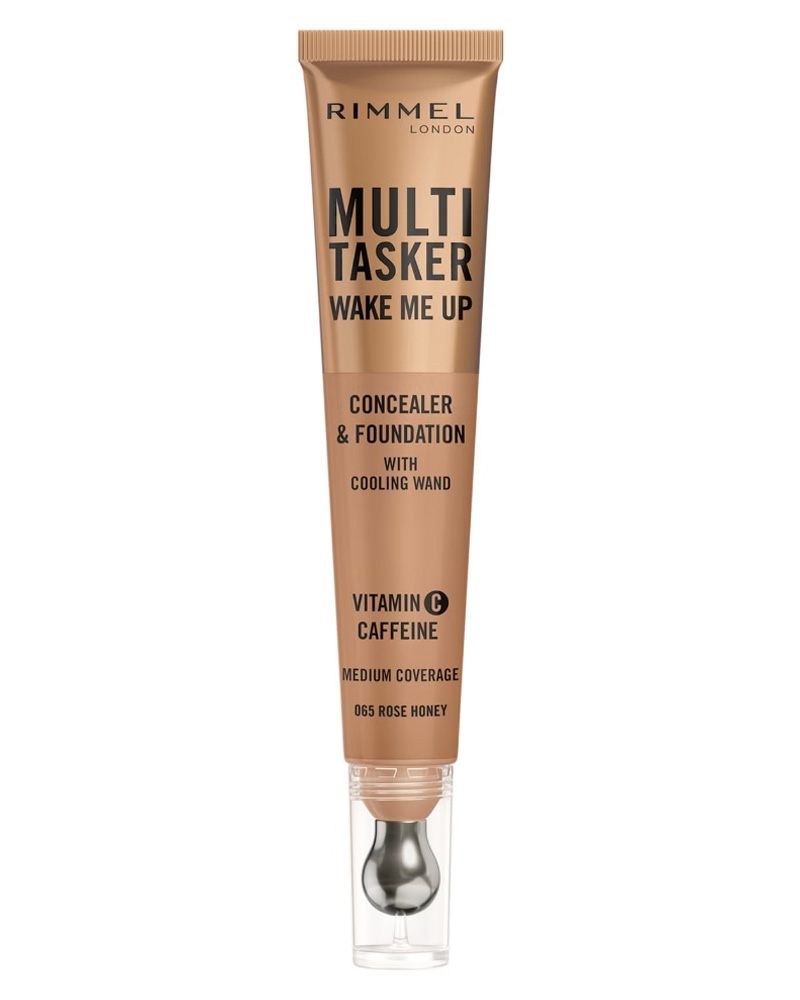 Rimmel London Multi Tasker Wake Me Up Concealer & Foundation Rose Honey 065 - 20 ml