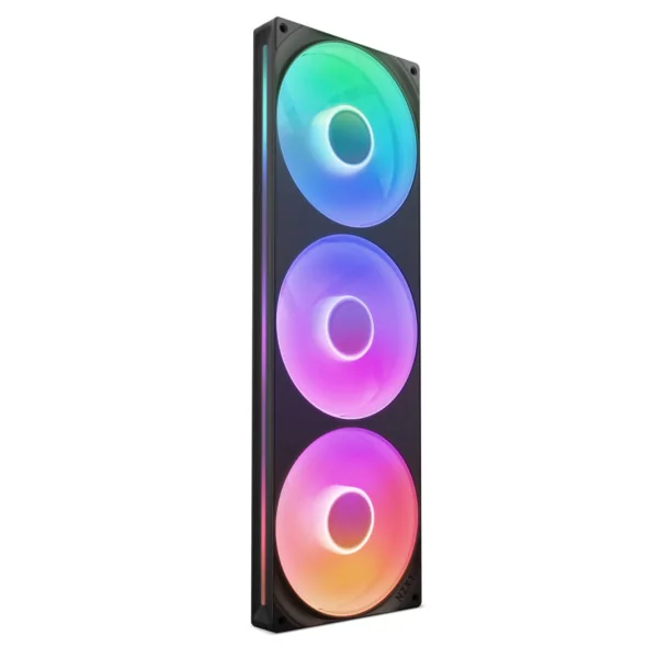 NZXT F420RGB Core (single frame 420mm fan) - Black - Kotelotuuletin - 420mm - Musta RGB LED valolla - 34 dBA