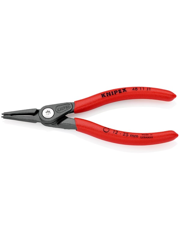 Knipex 48 11 J1, Lukkorengaspihdit, Kromivanadiini-teräs, Muovi, Punainen, 140 mm, 105 g