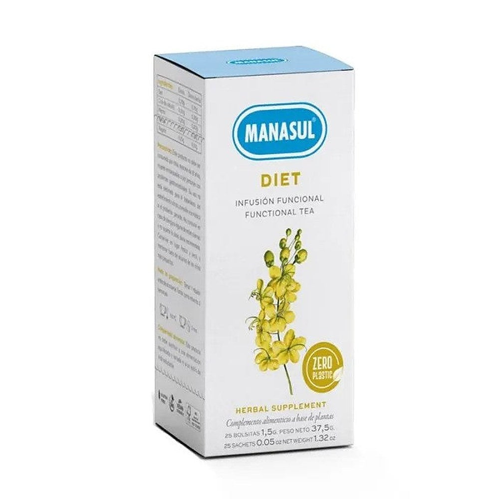 Manasul Diet Bio 25 teepussia 37,5 g