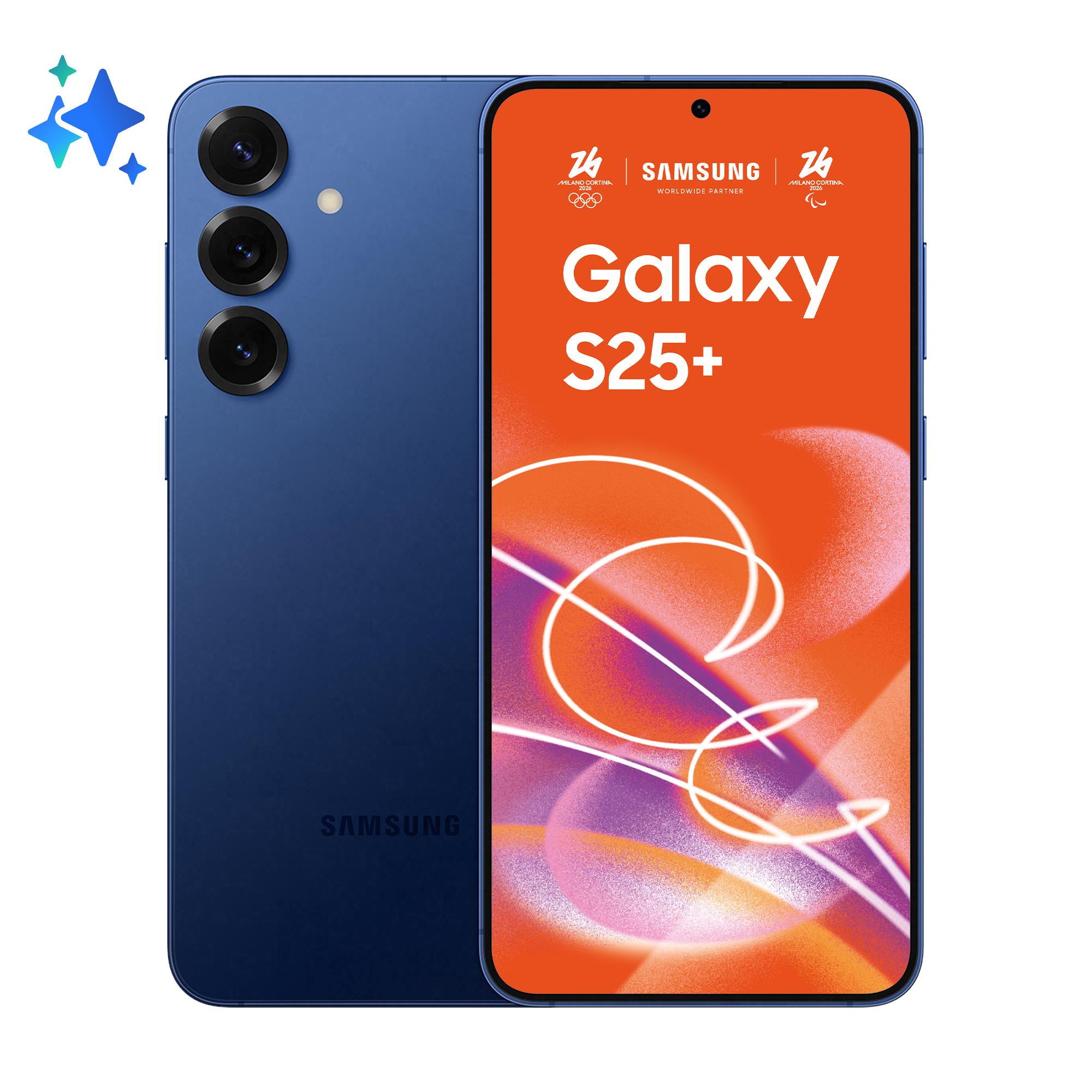 Samsung Galaxy S25+ 5G älypuhelin 12/256GB (Navy)