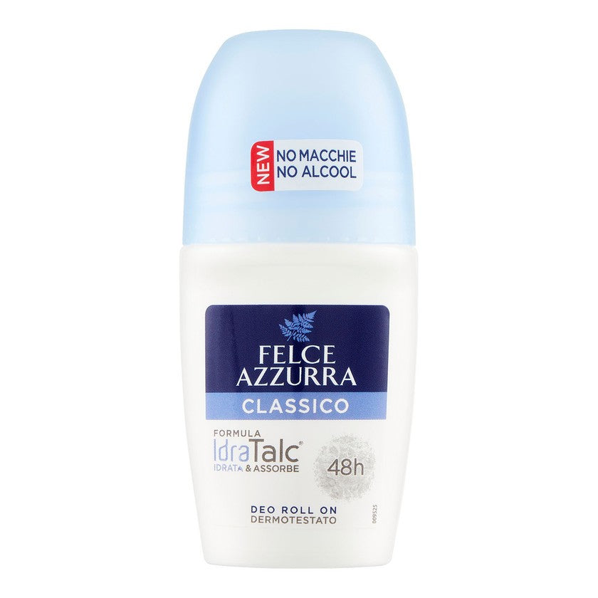Felce Azzurra Deodorante Roll-On Classico Idra Talc 50 ml — Deodorante