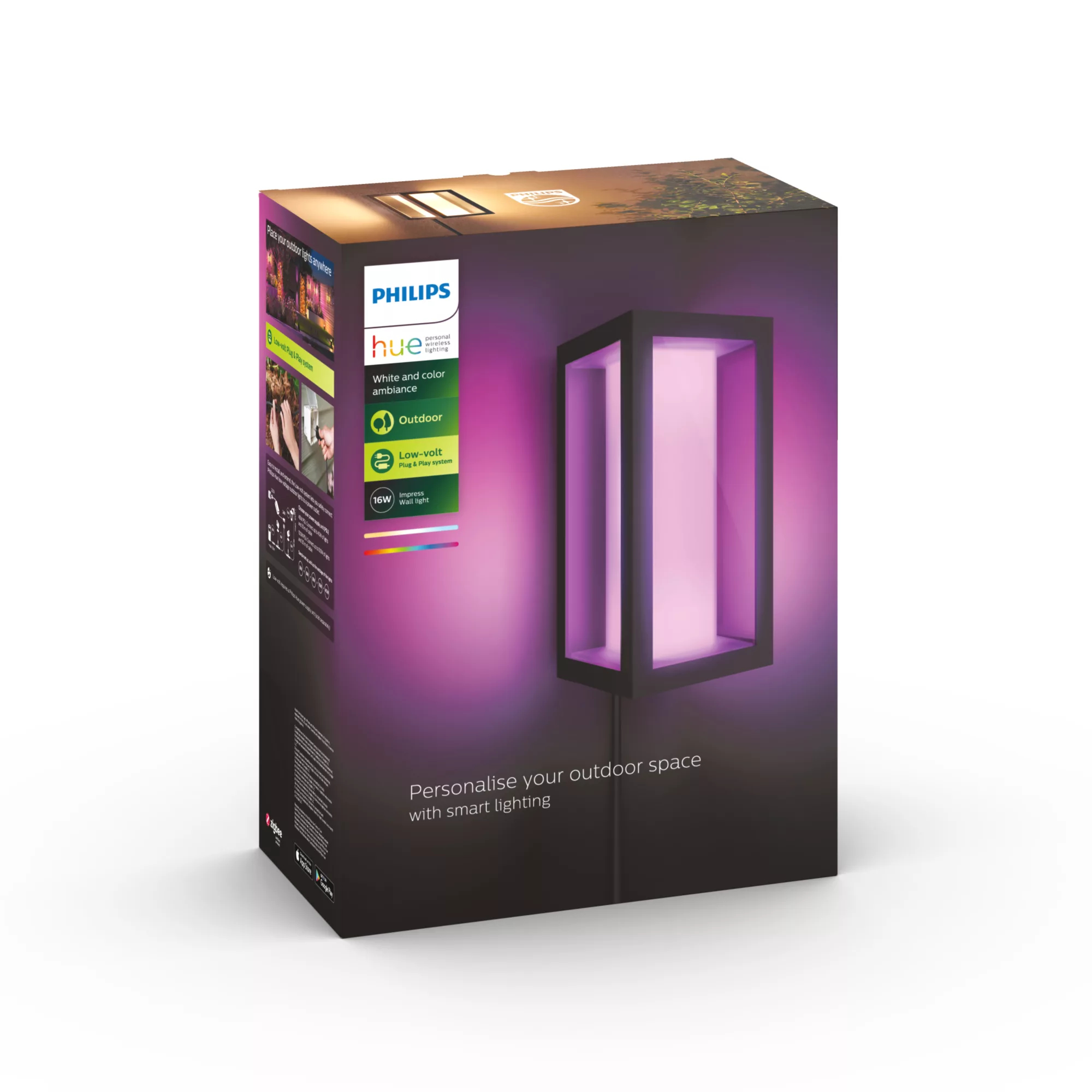 Philips Hue Impress LV EU seinävalaisin