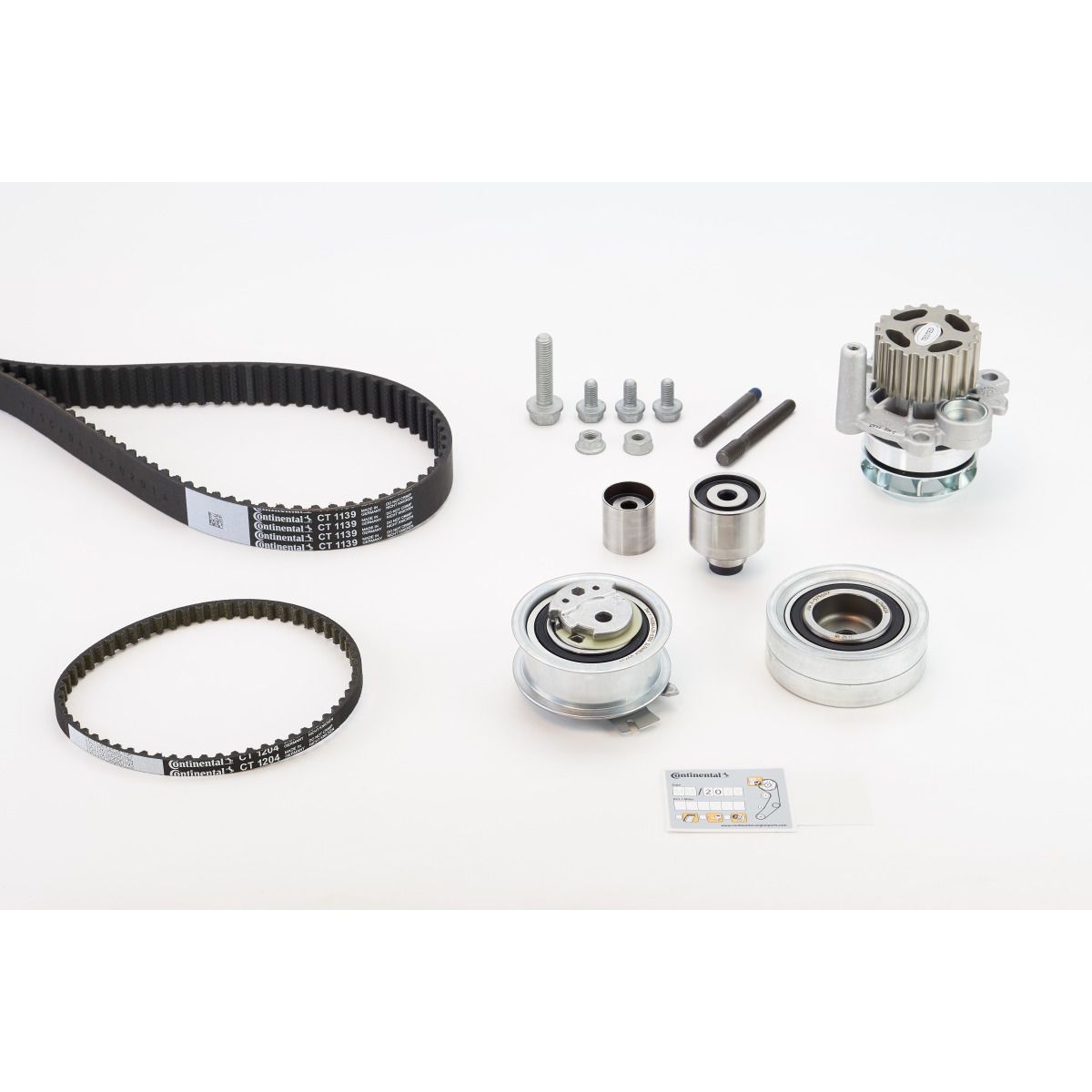 Vesipumppu + jakohihnasarja CONTITECH CT1139WP8PRO