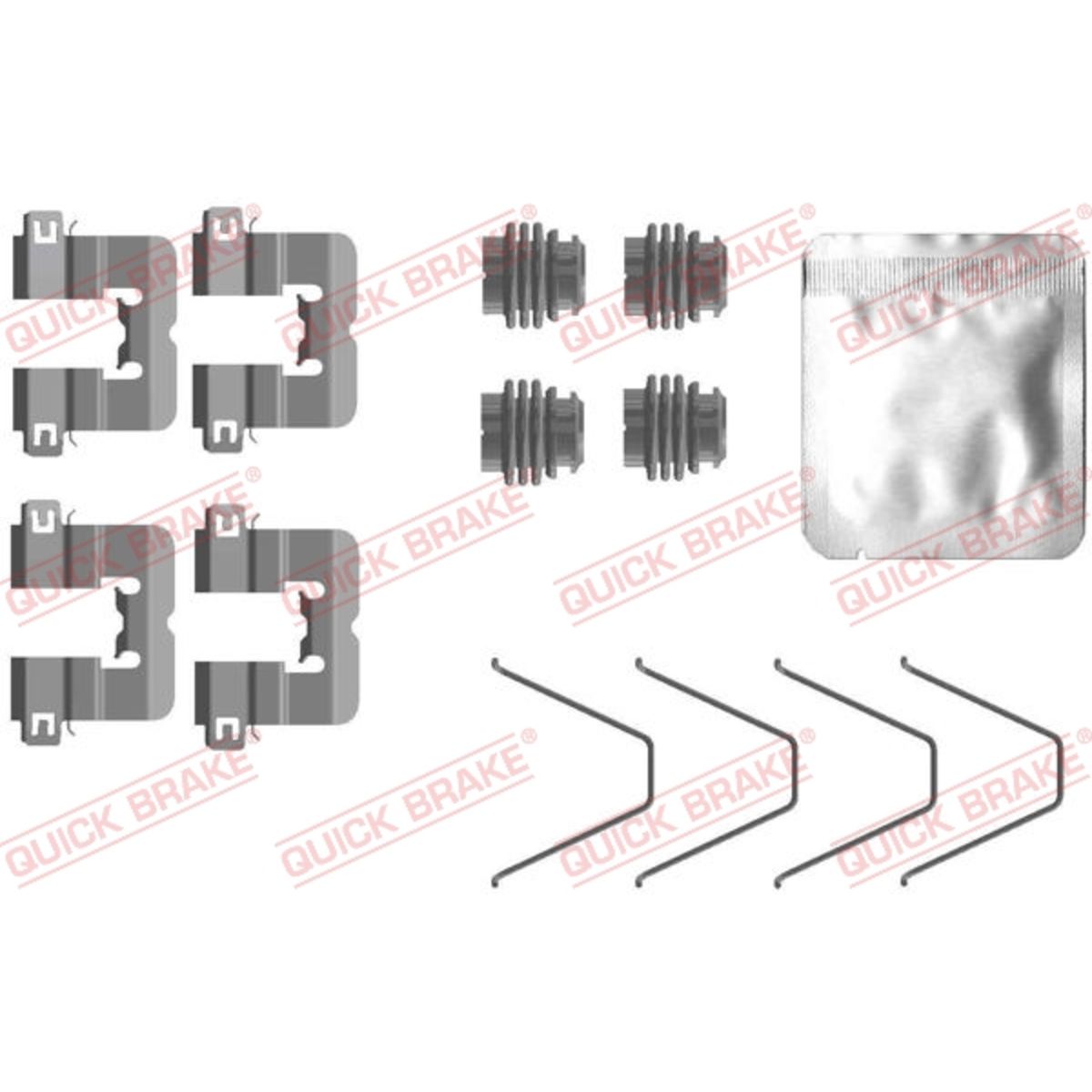 Jarrupalojen asennussarja QUICK BRAKE 109-0114