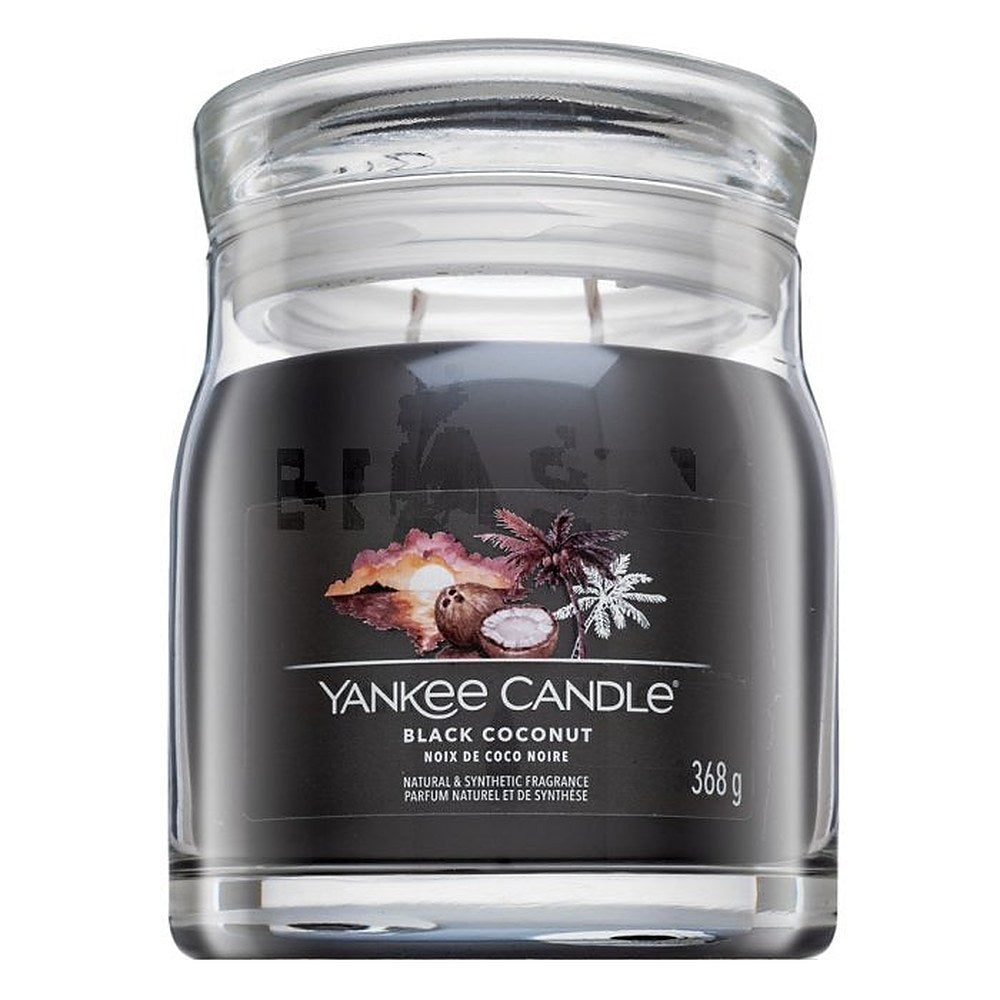 Yankee Candle Musta kookoskynttilä Signature (musta kookos) - 368,0 g
