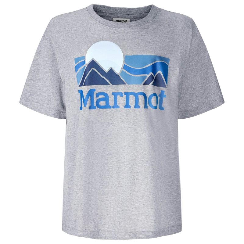 Marmot Wm's Coastal Tee SS Grey Heather - S