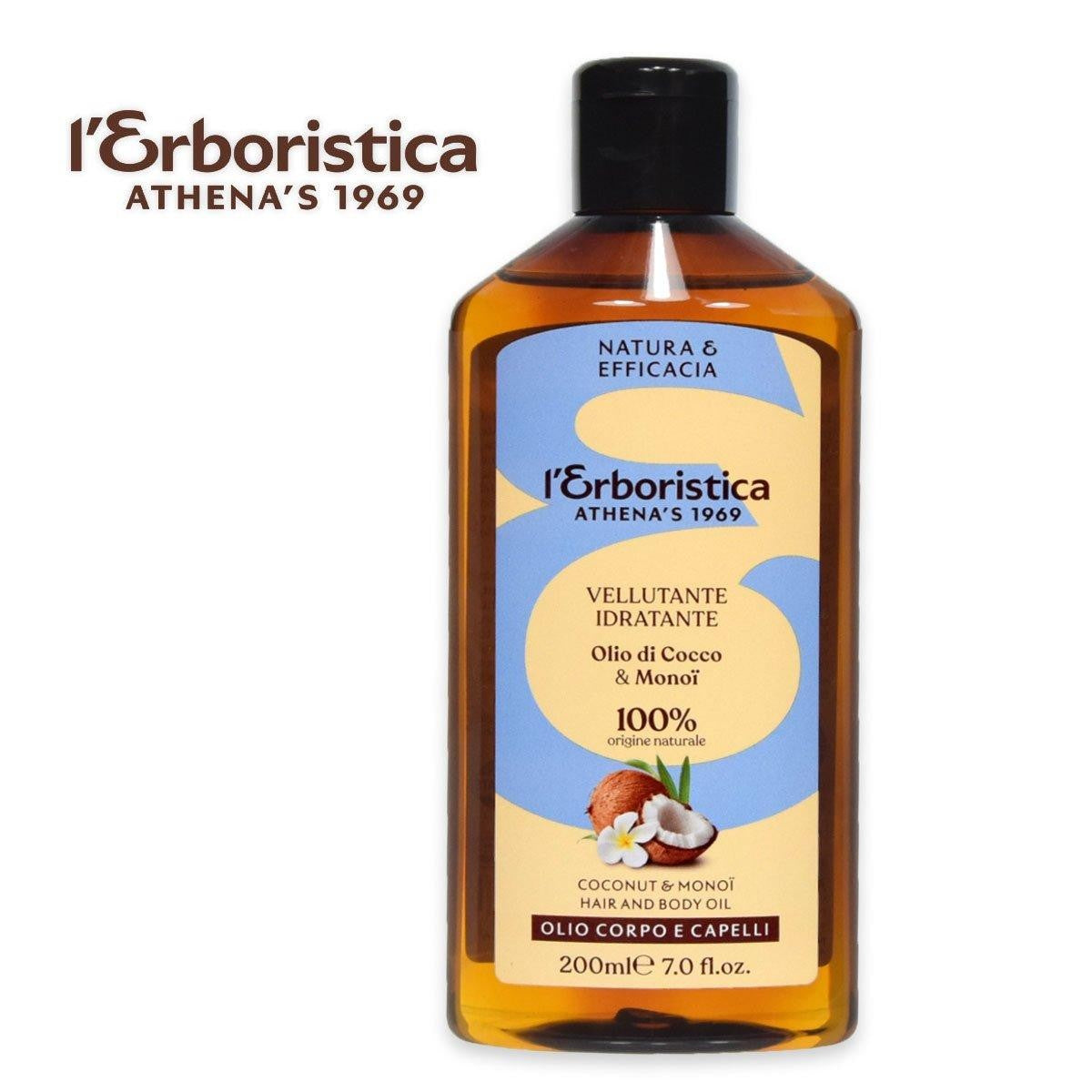 L'eroristica monoi kookosvartalo- ja hiusöljy 200ml