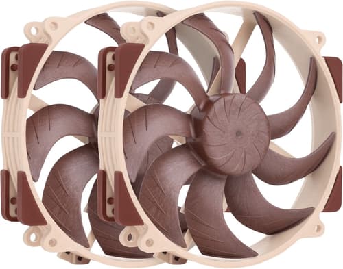 Noctua NF-A14X25R G2 PWM SX2 PP - system fan kit - Kotelotuuletin - 140mm - Ruskea