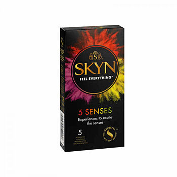 SKYN - 5 Senses Kondomi, 5 kpl