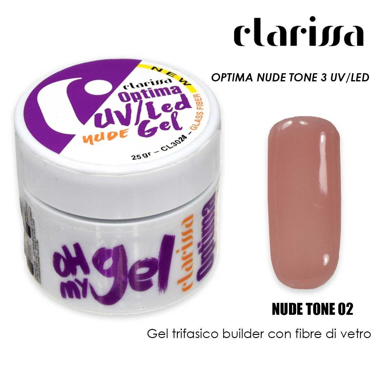 Clarissa optima gel tone 2 uv/led 25 gr