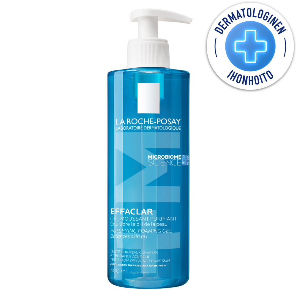 La Roche-Posay Effaclar Gel Moussant Purifiant kasvojen puhdistusgeeli 400ml