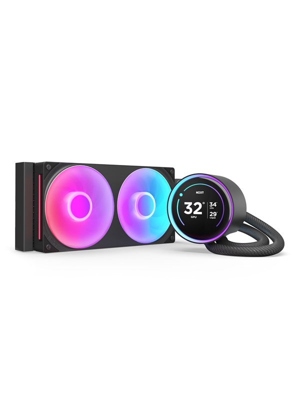 NZXT Kraken Elite 240mm RGB -nestejäähdytin, musta