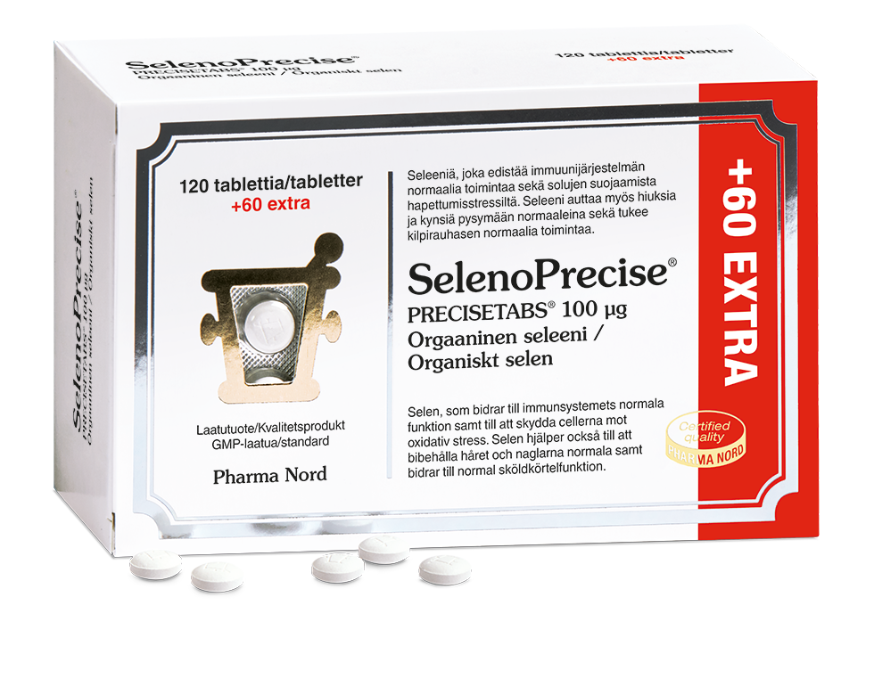 SelenoPrecise 100 mikrog EXTRA 120+60 TABL