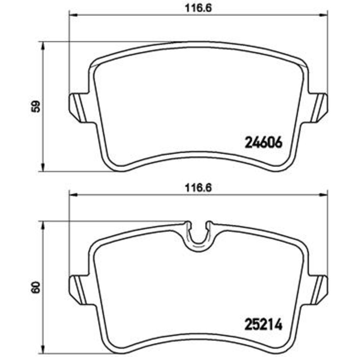 Jarrupalat, levyjarru BREMBO P 85 120