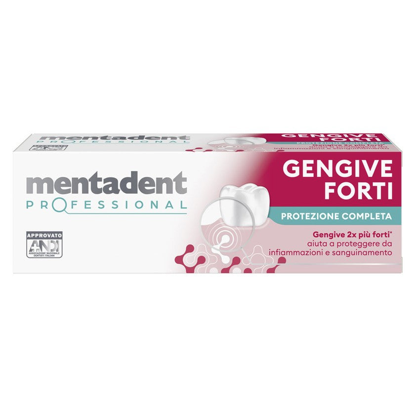 Mentadent Vahvat Ikenet Hammastahna Täysi Suoja 75 ml