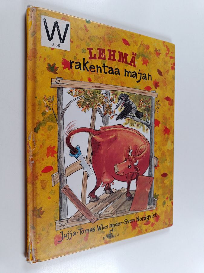 Lehmä rakentaa majan
