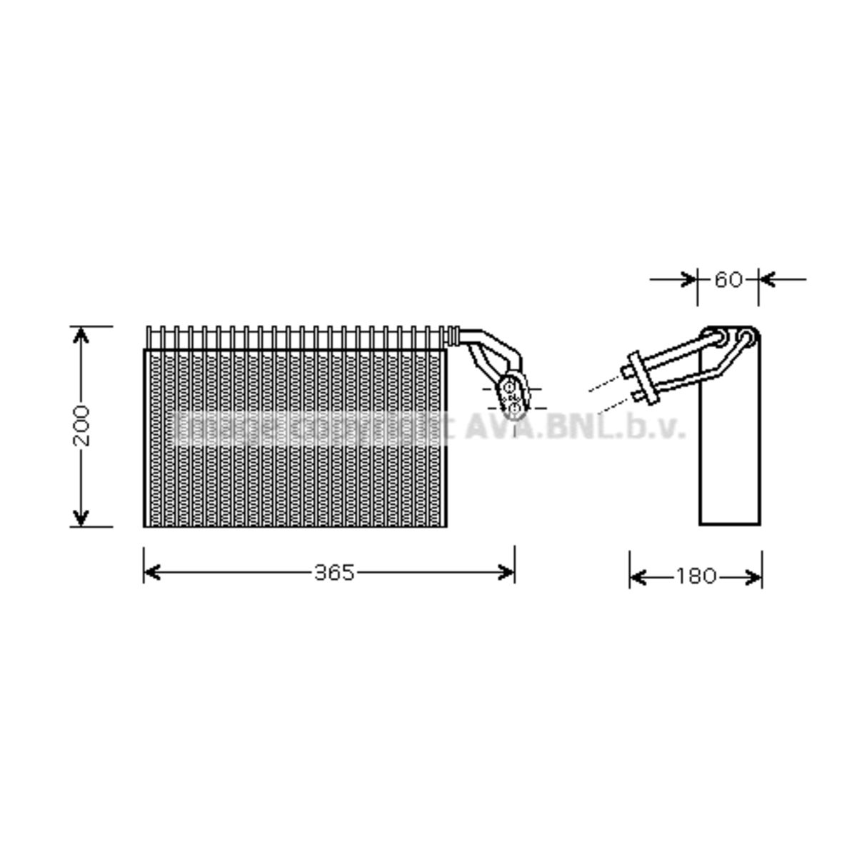 Höyrystin, ilmastointilaite AVA COOLING SYSTEMS MSV317