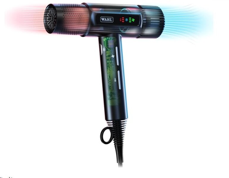 Wahl Vanquish ammattilaisfööni magneetilla. Suuttimet ja diffuusorit