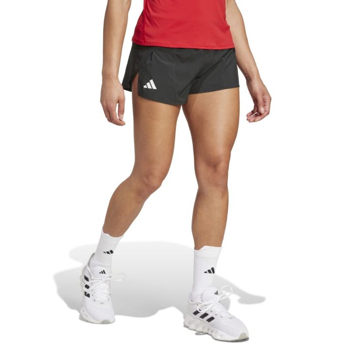 adidas Adizero E Split Shorts L Musta - Keveät juoksushortsit mukavuuteen ja liikkumisvapauteen