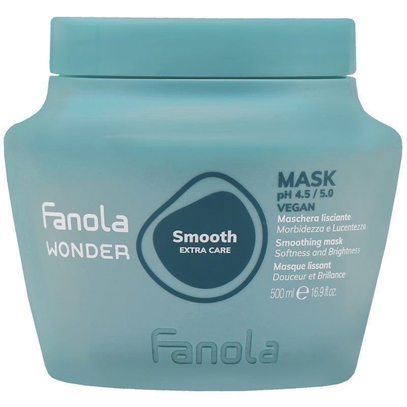 Fanola Wonder Smooth Maschera Lisciante 500ml — Maschera capelli