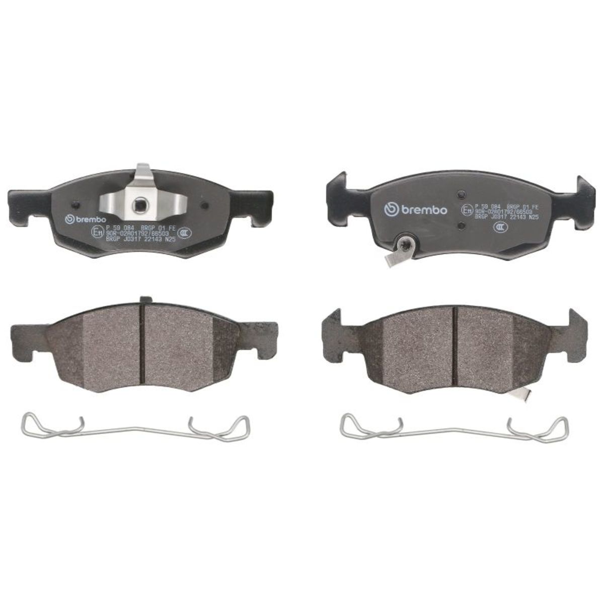 Jarrupalat, levyjarru BREMBO P 59 084